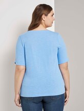 T-Shirt mit Artwork - Frauen - sea blue T-Shirt mit Artwork - Frauen - sea blue - 2 - My True Me