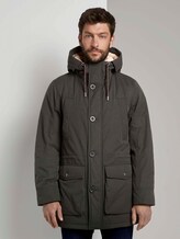 Parka mit Kapuze - Männer - Shadow Olive Parka mit Kapuze - Männer - Shadow Olive - 1 - TOM TAILOR