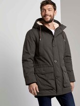 Parka mit Kapuze - Männer - Shadow Olive Parka mit Kapuze - Männer - Shadow Olive - 5 - TOM TAILOR