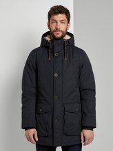 Parka mit Kapuze - Männer - Sky Captain Blue Parka mit Kapuze - Männer - Sky Captain Blue - 1 - TOM TAILOR