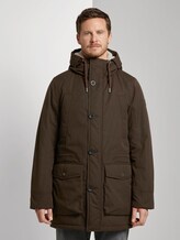 Parka mit Kapuze - Männer - delicioso brown Parka mit Kapuze - Männer - delicioso brown - 1 - TOM TAILOR