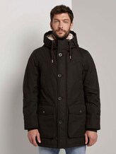 Parka mit Kapuze - Männer - Black Parka mit Kapuze - Männer - Black - 1 - TOM TAILOR