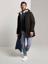 Parka mit Kapuze - Männer - Black Parka mit Kapuze - Männer - Black - 3 - TOM TAILOR