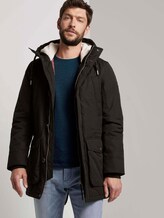 Parka mit Kapuze - Männer - Black Parka mit Kapuze - Männer - Black - 5 - TOM TAILOR