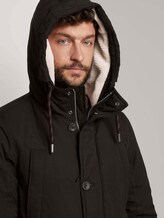 Parka mit Kapuze - Männer - Black Parka mit Kapuze - Männer - Black - 9 - TOM TAILOR