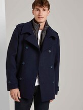 Caban jas met gewatteerde inzet - Mannen - Sky Captain Blue Caban jas met gewatteerde inzet - Mannen - Sky Captain Blue - 5 - TOM TAILOR Denim