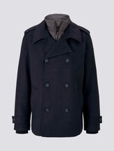 Caban jas met gewatteerde inzet - Mannen - Sky Captain Blue Caban jas met gewatteerde inzet - Mannen - Sky Captain Blue - 7 - TOM TAILOR Denim
