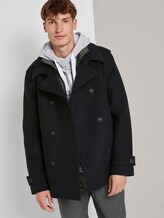Caban-Jacke mit Steppeinsatz - Männer - Black Caban-Jacke mit Steppeinsatz - Männer - Black - 5 - TOM TAILOR Denim