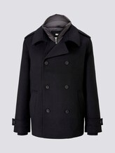 Caban-Jacke mit Steppeinsatz - Männer - Black Caban-Jacke mit Steppeinsatz - Männer - Black - 7 - TOM TAILOR Denim