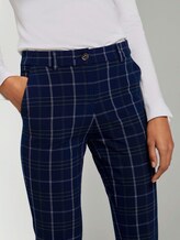 Karierte Mia Slim Hose - Frauen - navy deep green check Karierte Mia Slim Hose - Frauen - navy deep green check - 10 - Mine to five