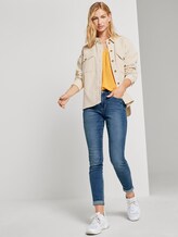 Tunika mit V-Ausschnitt - Frauen - Indian Spice Yellow Tunika mit V-Ausschnitt - Frauen - Indian Spice Yellow - 3 - TOM TAILOR Denim
