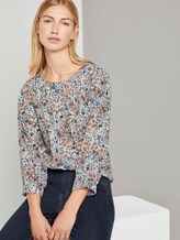 Verspielte Bluse mit Blumenprint - Frauen - light flower print Verspielte Bluse mit Blumenprint - Frauen - light flower print - 5 - TOM TAILOR Denim