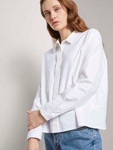 Hemdbluse aus Baumwolle - Frauen - Off White Hemdbluse aus Baumwolle - Frauen - Off White - 9 - TOM TAILOR Denim