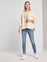 Cordhemd mit Brusttaschen - Frauen - soft creme beige Cordhemd mit Brusttaschen - Frauen - soft creme beige - 3 - TOM TAILOR Denim
