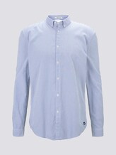 Fein gemustertes Hemd - Männer - light blue white dobby stripe Fein gemustertes Hemd - Männer - light blue white dobby stripe - 7 - TOM TAILOR Denim