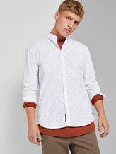 Fein gemustertes Hemd - Männer - white mini split drop print Fein gemustertes Hemd - Männer - white mini split drop print - 5 - TOM TAILOR Denim
