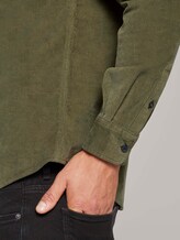 Cord-Hemd mit Brusttasche - Männer - Olive Night Green Cord-Hemd mit Brusttasche - Männer - Olive Night Green - 10 - TOM TAILOR
