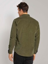 Cord-Hemd mit Brusttasche - Männer - Olive Night Green Cord-Hemd mit Brusttasche - Männer - Olive Night Green - 2 - TOM TAILOR
