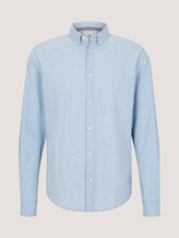 Hemd in Mélange-Optik - Männer - light blue tonal melange Hemd in Mélange-Optik - Männer - light blue tonal melange - 7 - TOM TAILOR