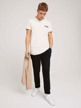T-Shirt mit Bio-Baumwolle - Männer - Soft Beige Solid T-Shirt mit Bio-Baumwolle - Männer - Soft Beige Solid - 3 - TOM TAILOR Denim