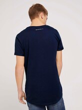T-Shirt mit Bio-Baumwolle - Männer - Sky Captain Blue T-Shirt mit Bio-Baumwolle - Männer - Sky Captain Blue - 2 - TOM TAILOR Denim