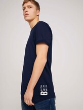 T-Shirt mit Bio-Baumwolle - Männer - Sky Captain Blue T-Shirt mit Bio-Baumwolle - Männer - Sky Captain Blue - 5 - TOM TAILOR Denim