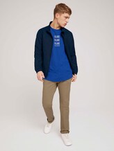 T-Shirt mit Bio-Baumwolle - Männer - Shiny Royal T-Shirt mit Bio-Baumwolle - Männer - Shiny Royal - 3 - TOM TAILOR Denim