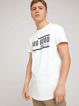T-Shirt mit Bio-Baumwolle - Männer - White T-Shirt mit Bio-Baumwolle - Männer - White - 5 - TOM TAILOR Denim