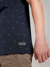 Print T-Shirt - Männer - navy split drop print Print T-Shirt - Männer - navy split drop print - 10 - TOM TAILOR Denim