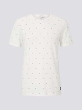 Print T-Shirt - Männer - white split drop print Print T-Shirt - Männer - white split drop print - 7 - TOM TAILOR Denim