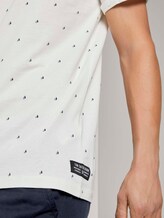 Print T-Shirt - Männer - white split drop print Print T-Shirt - Männer - white split drop print - 9 - TOM TAILOR Denim