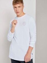 Langarmshirt mit kleinem Print - Männer - White Langarmshirt mit kleinem Print - Männer - White - 5 - TOM TAILOR Denim