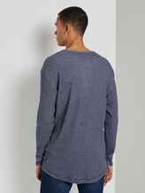 denim henley shirt