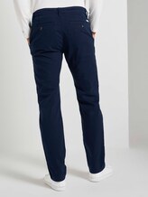 Strukturierte Chino Hose - Männer - diving navy blue Strukturierte Chino Hose - Männer - diving navy blue - 2 - TOM TAILOR