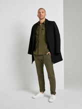 Strukturierte Chino Hose - Männer - dusty wood green Strukturierte Chino Hose - Männer - dusty wood green - 3 - TOM TAILOR