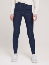 Janna extra skinny jeans made with organic cotton - Women - Used Dark Stone Blue Denim Janna extra skinny jeans made with organic cotton - Women - Used Dark Stone Blue Denim - 1 - TOM TAILOR Denim