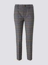 Karierte Zigarettenhose - Frauen - small navy check Karierte Zigarettenhose - Frauen - small navy check - 7 - TOM TAILOR Denim