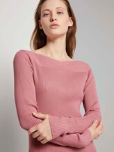 Pullover mit Rippstruktur - Frauen - cozy rose Pullover mit Rippstruktur - Frauen - cozy rose - 9 - TOM TAILOR Denim
