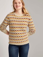 Bunter Bienenwaben-Pullover - Frauen - colored comb structure Bunter Bienenwaben-Pullover - Frauen - colored comb structure - 5 - TOM TAILOR Denim