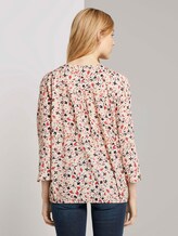 3/4-Arm Bluse mit umgelegtem Kragen - Frauen - beige flower design 3/4-Arm Bluse mit umgelegtem Kragen - Frauen - beige flower design - 2 - TOM TAILOR