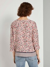 3/4-Arm Bluse mit Blumenprint - Frauen - beige flower design 3/4-Arm Bluse mit Blumenprint - Frauen - beige flower design - 2 - TOM TAILOR