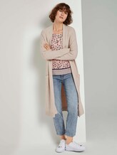 3/4-Arm Bluse mit Blumenprint - Frauen - beige flower design 3/4-Arm Bluse mit Blumenprint - Frauen - beige flower design - 3 - TOM TAILOR
