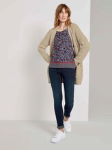 3/4-Arm Bluse mit Blumenprint - Frauen - navy flower design 3/4-Arm Bluse mit Blumenprint - Frauen - navy flower design - 3 - TOM TAILOR