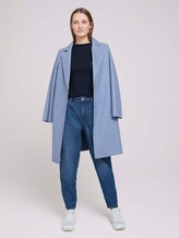 Langarmshirt mit Bio-Baumwolle - Frauen - Sky Captain Blue Langarmshirt mit Bio-Baumwolle - Frauen - Sky Captain Blue - 3 - TOM TAILOR Denim