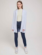 Langarmshirt mit kurzem Stehkragen - Frauen - soft creme beige Langarmshirt mit kurzem Stehkragen - Frauen - soft creme beige - 3 - TOM TAILOR Denim