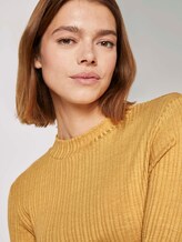 Langarmshirt mit Stehkragen - Frauen - Indian Spice Yellow Langarmshirt mit Stehkragen - Frauen - Indian Spice Yellow - 9 - TOM TAILOR Denim