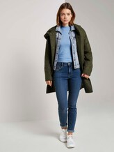 Langarmshirt mit Stehkragen - Frauen - Summer Blue Langarmshirt mit Stehkragen - Frauen - Summer Blue - 3 - TOM TAILOR Denim
