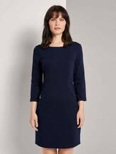 Jersey Etuikleid mit Taschen - Frauen - Sky Captain Blue Jersey Etuikleid mit Taschen - Frauen - Sky Captain Blue - 1 - TOM TAILOR