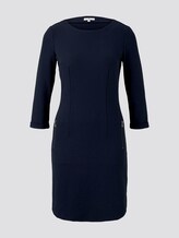 Jersey Etuikleid mit Taschen - Frauen - Sky Captain Blue Jersey Etuikleid mit Taschen - Frauen - Sky Captain Blue - 7 - TOM TAILOR