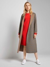 Bequemes Kleid mit Stehkragen - Frauen - Strong Red Bequemes Kleid mit Stehkragen - Frauen - Strong Red - 3 - TOM TAILOR
